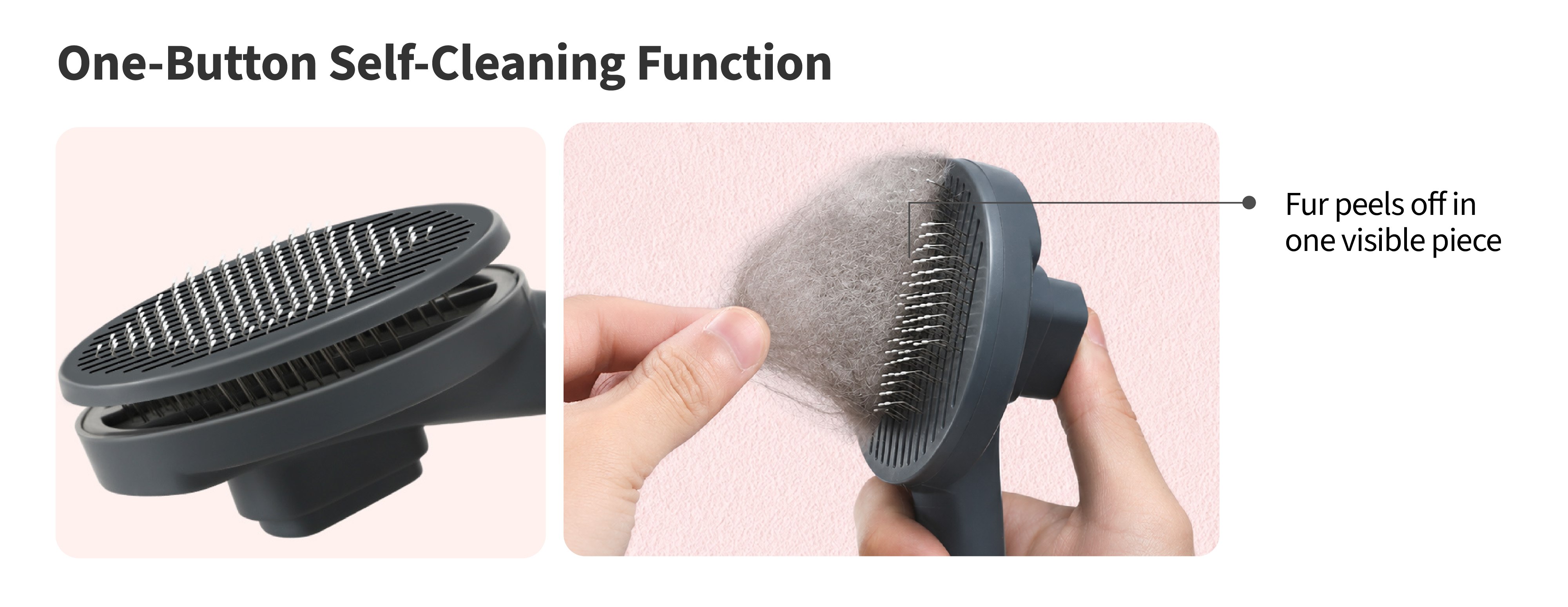 One-Button Self-Cleaning Function